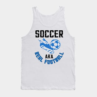 Soccer, AKA Real Football Tank Top